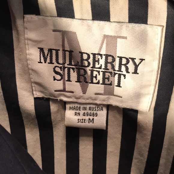 Mulberry Street mens size M red coat - Picture 2 of 5